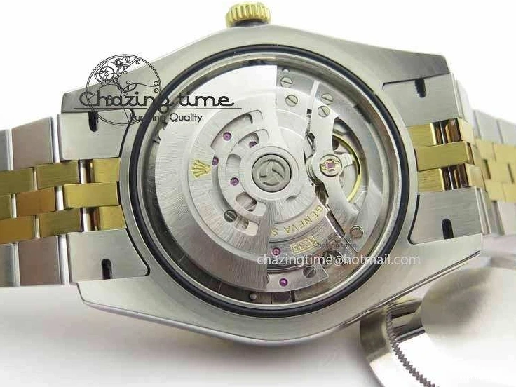 0416 DateJust II 41mm SS YG BP Maker Best Edition Black Dial On Jubilee Bracelet A Lightweight 3670